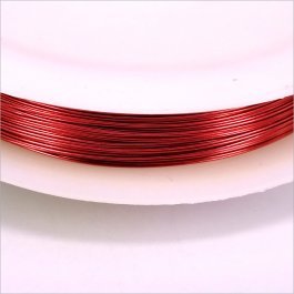 Drôt 0,3mm, cievka 10m, červená(1501_10)